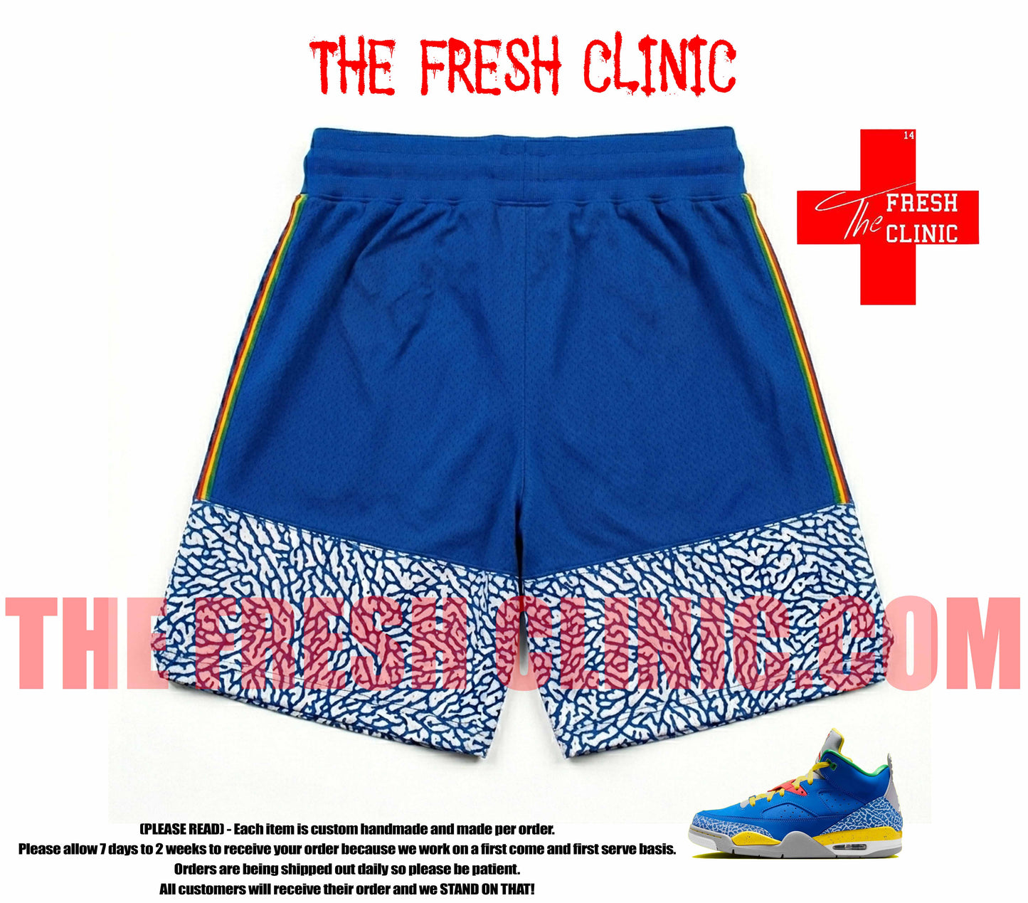 Jordan - son of mars- Do The Right thing - Custom Basketball Shorts