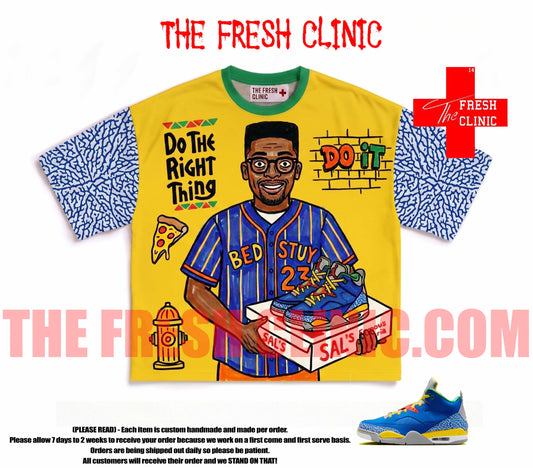 Jordan - son of mars- Do The Right thing - Mookie - Custom Tee (Copy)