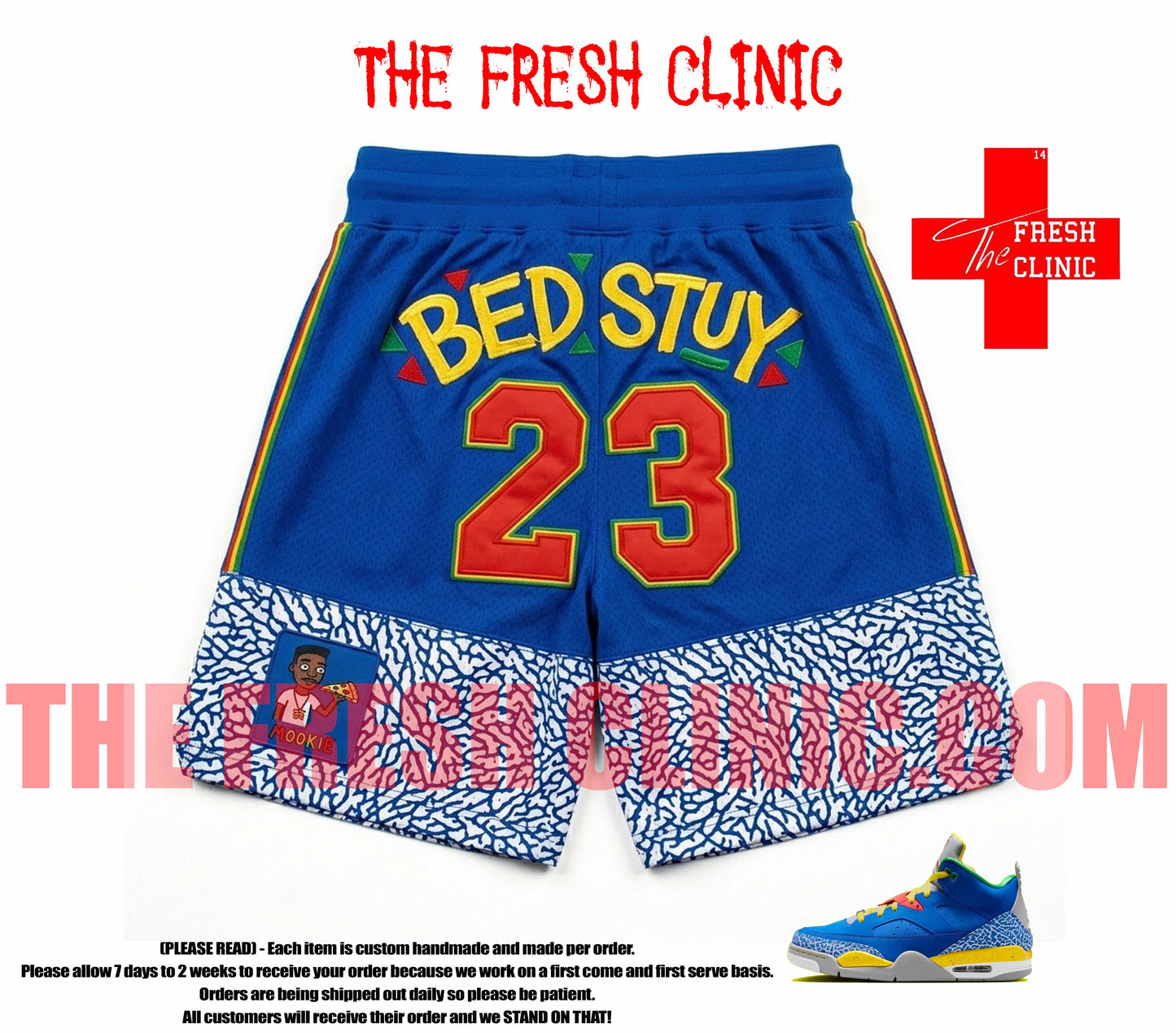 Jordan - son of mars- Do The Right thing - Custom Basketball Shorts