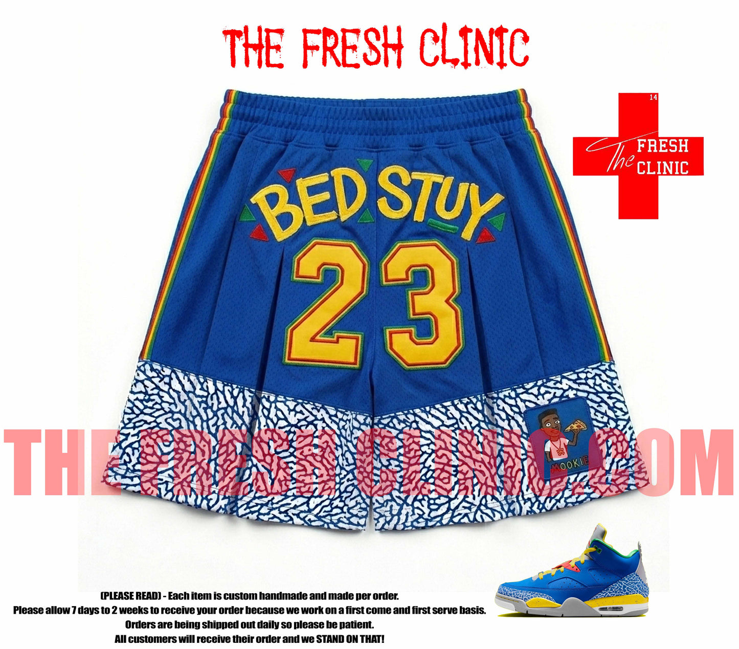 Jordan - son of mars- Do The Right thing - Bed Stuy - Custom Pleated Skirt