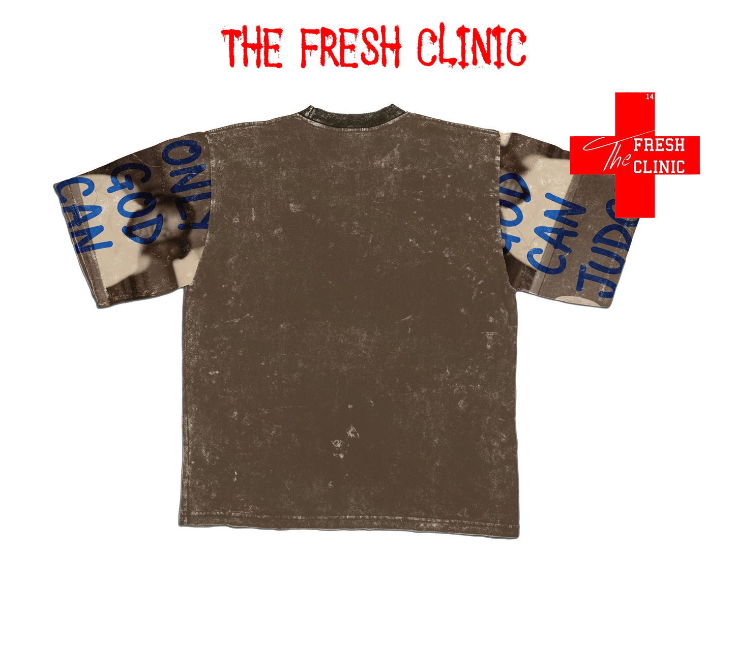 Only God Can Judge Me - Oversized Boxy Tee