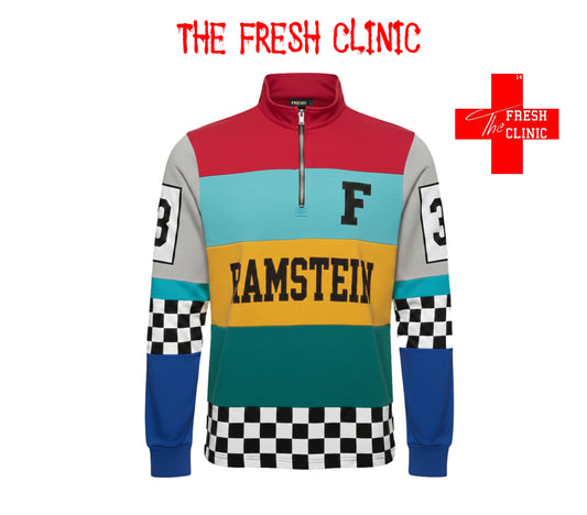 - RAMSTEIN - QUARTER ZIP - (RED, YELLOW, GREEN)