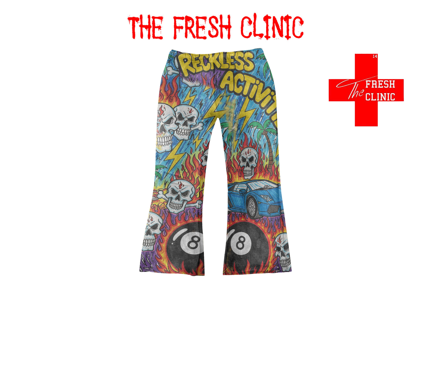 RECKLESS ACTIVITIES - Flared Sweatpants