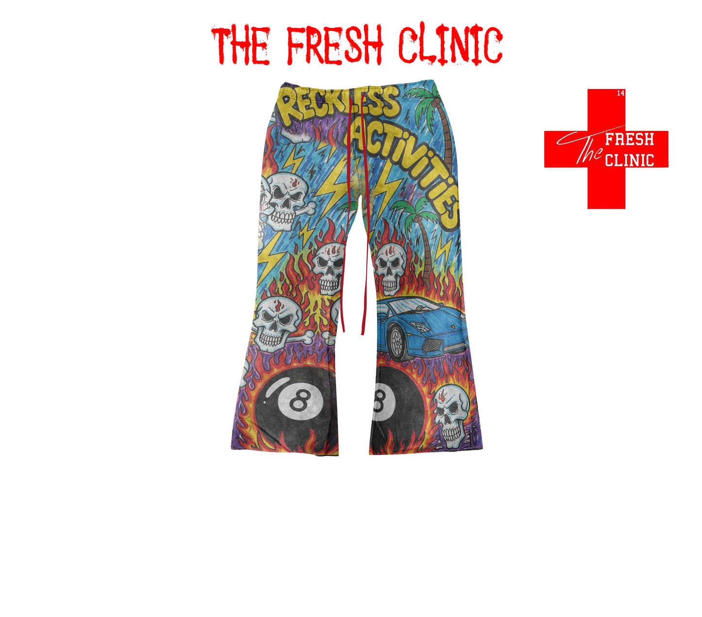 RECKLESS ACTIVITIES - Flared Sweatpants