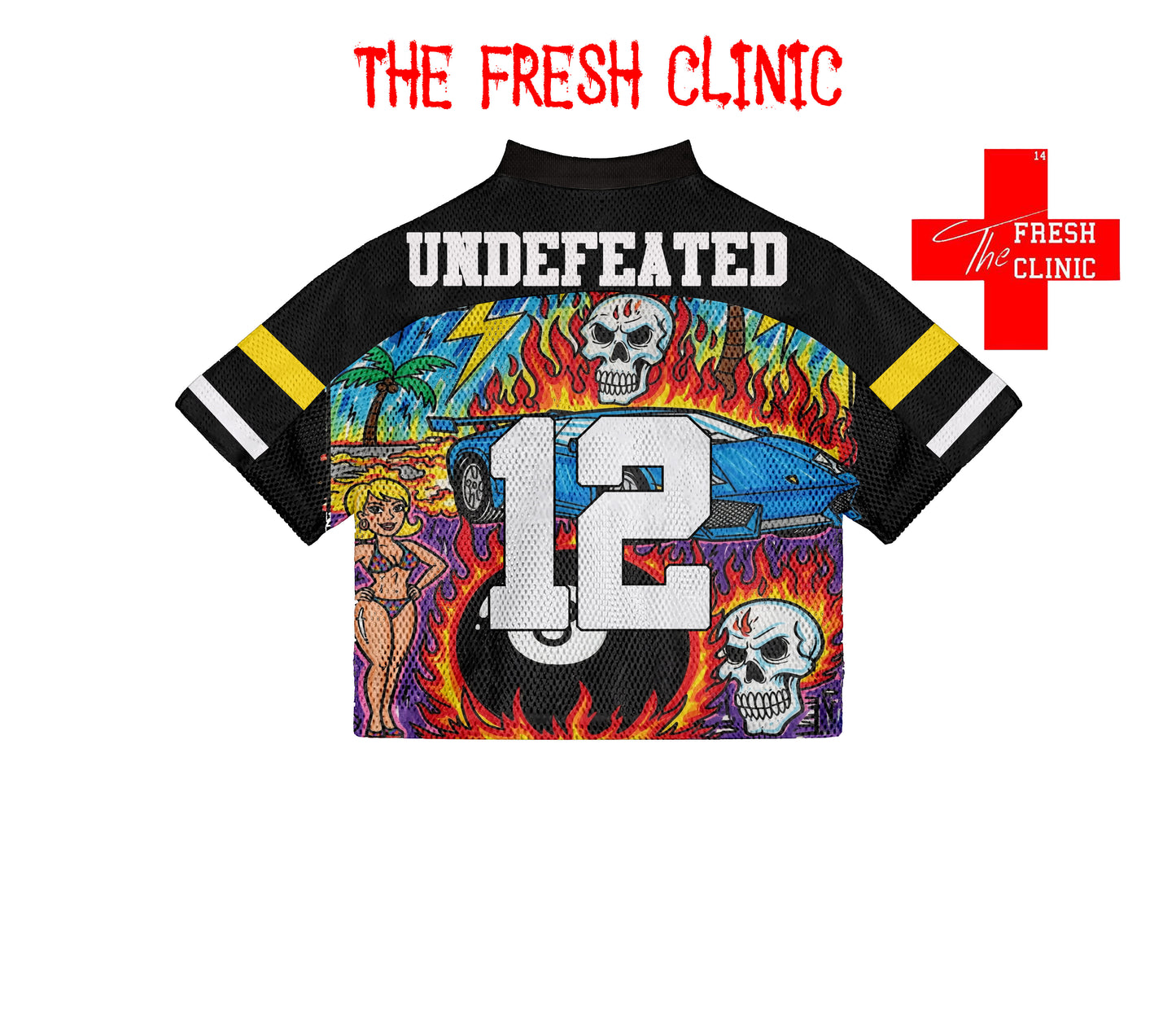 RECKLESS ACTIVITIES - Football Jersey & Flared Sweatpants