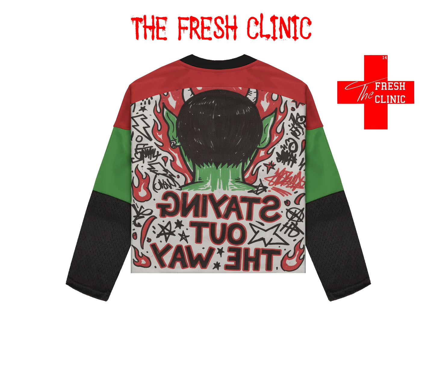 STAYING OUT THE WAY - HOCKEY JERSEY