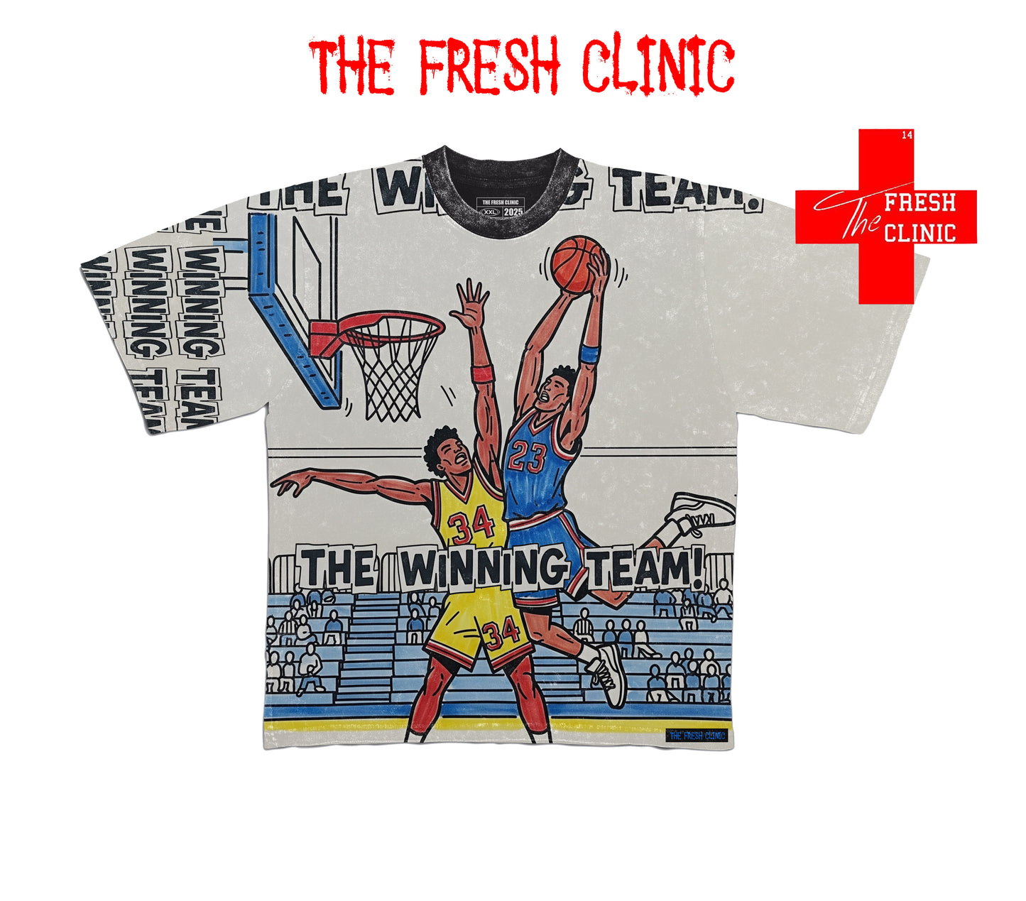 THE WINNING TEAM - Oversized Boxy Tee