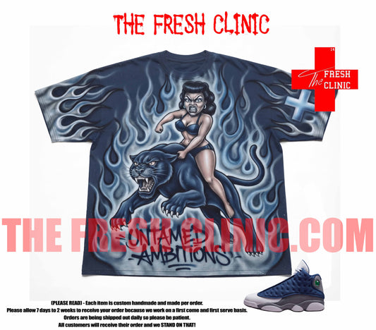 Jordan 13 Flint - Untamed Ambitions - Oversized boxy tee