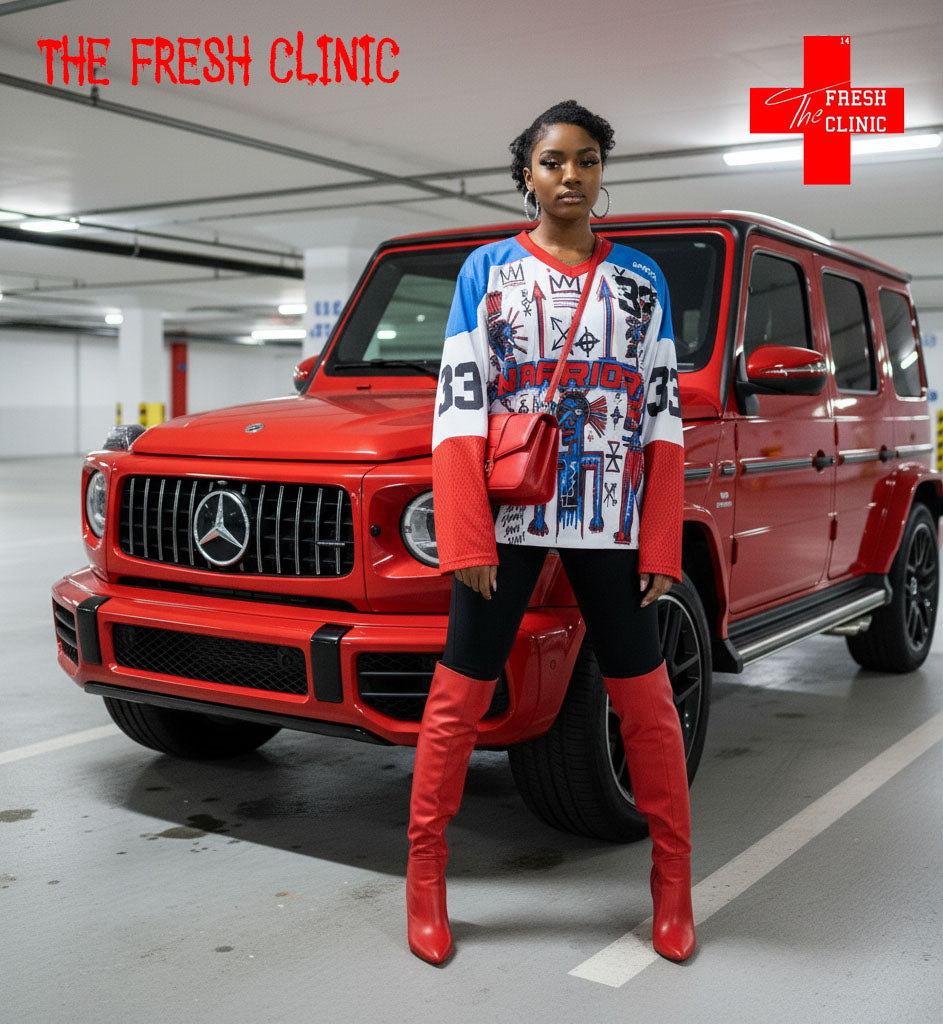 WARRIORS TRIBE HOCKEY JERSEY