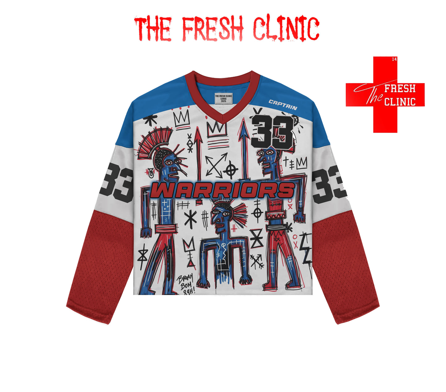 WARRIORS TRIBE HOCKEY JERSEY