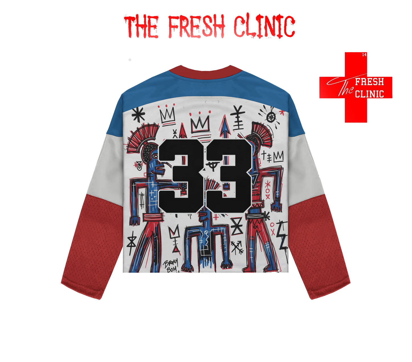 WARRIORS TRIBE HOCKEY JERSEY