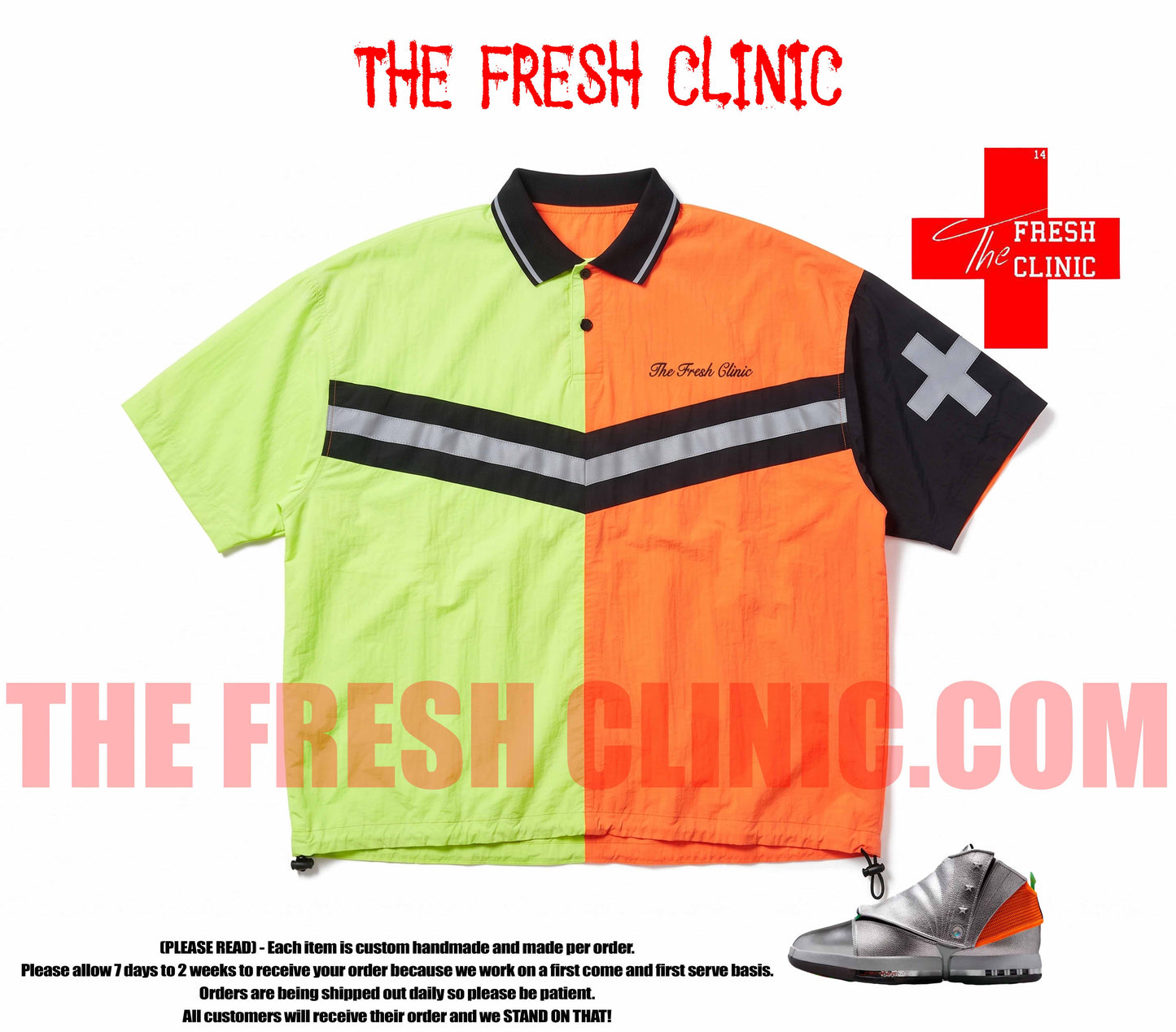 Jordan 16 - Free The Youth - TFC - boxy oversized polo windbreaker
