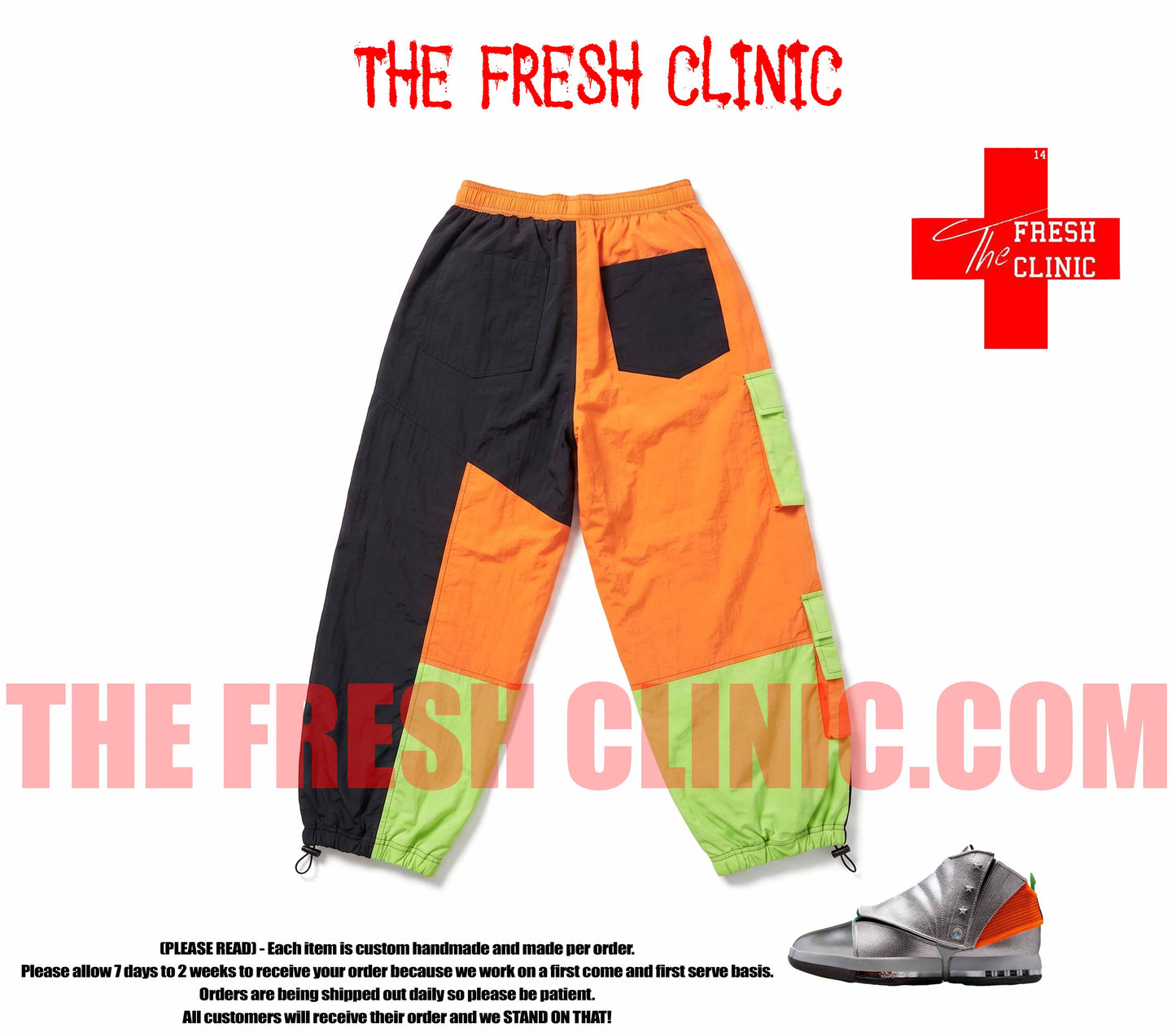 Jordan 16 - Free The Youth - TFC -  Work Pockets - windbreaker pants